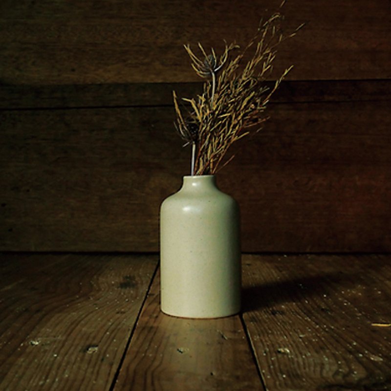 フラワーボトル/白(L) - 観葉植物 - 陶器 