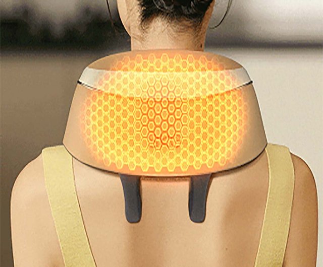 Cervical spine massager shoulder neck waist back neck shoulder neck massager  trapezius muscle simulation human kneading shawl