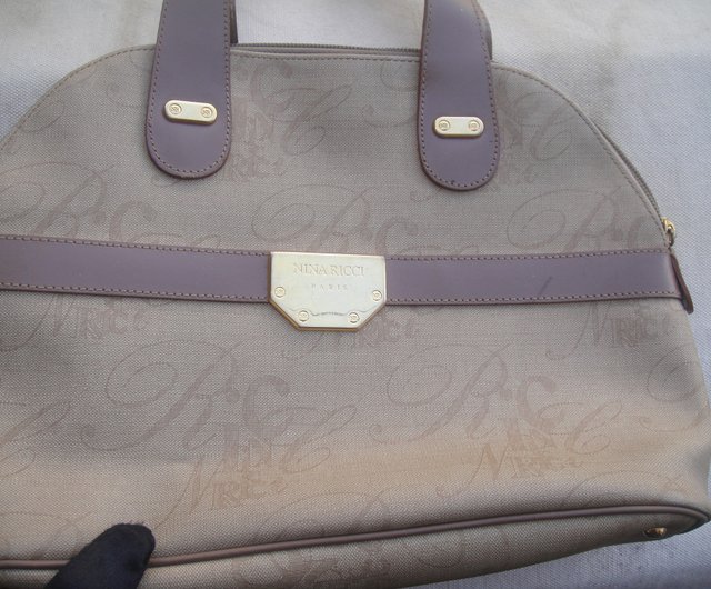 OLD TIME Early second hand old bags Italian made NINA RICCI