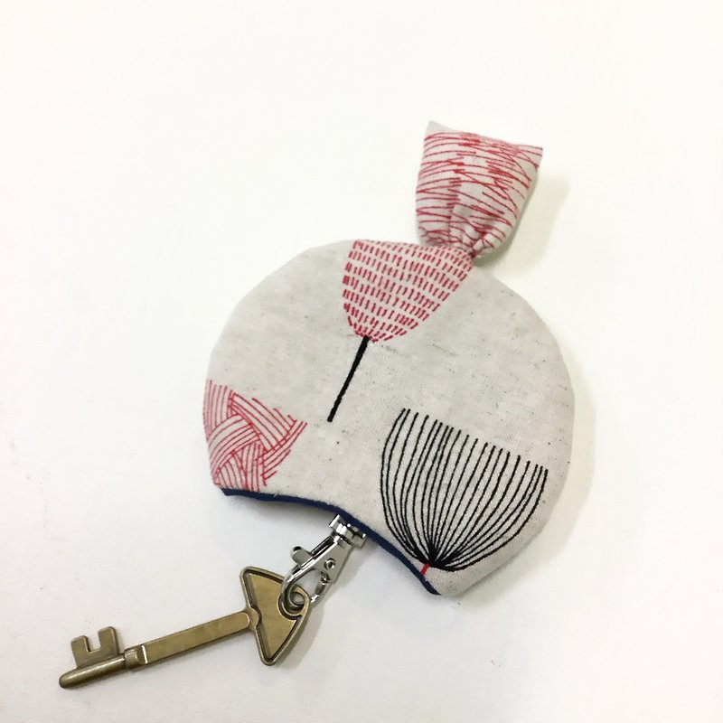 糖果魚鑰匙包—吸睛實用 - 鑰匙圈/鎖匙扣 - 棉．麻 