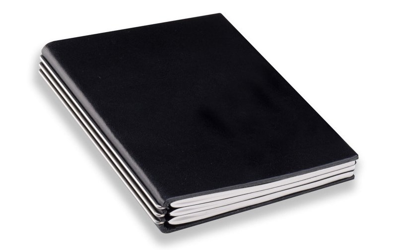 Kegang-A6│3-track│X47│The most elegant removable leather pocketbook│Made in Germany│Pre-order - สมุดบันทึก/สมุดปฏิทิน - หนังแท้ 