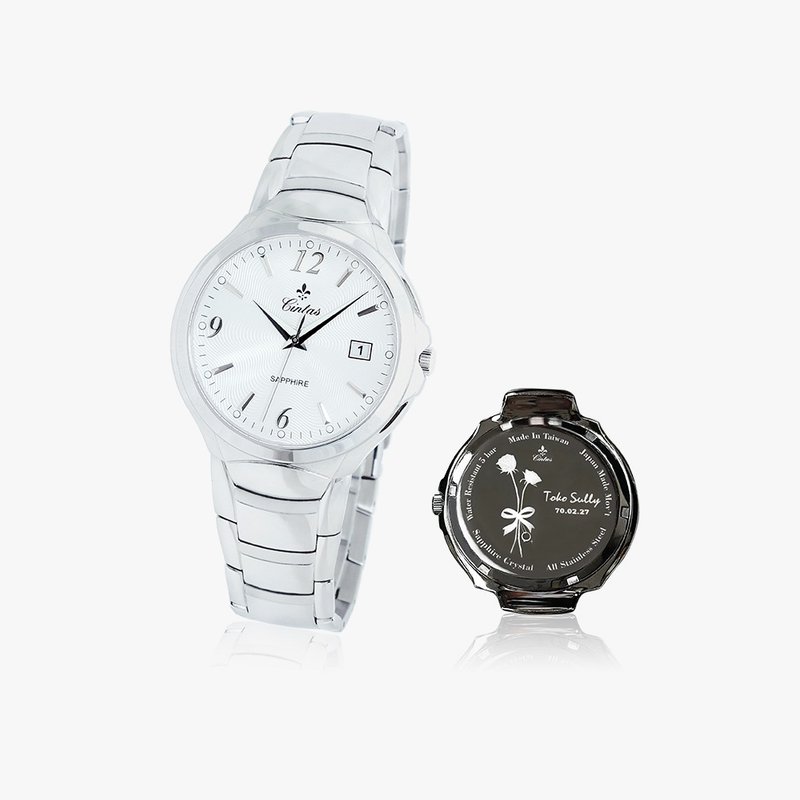 【Cintas Watch】41 mm 6218 MS 男錶 (底蓋設計訂製) - 男錶/中性錶 - 不鏽鋼 