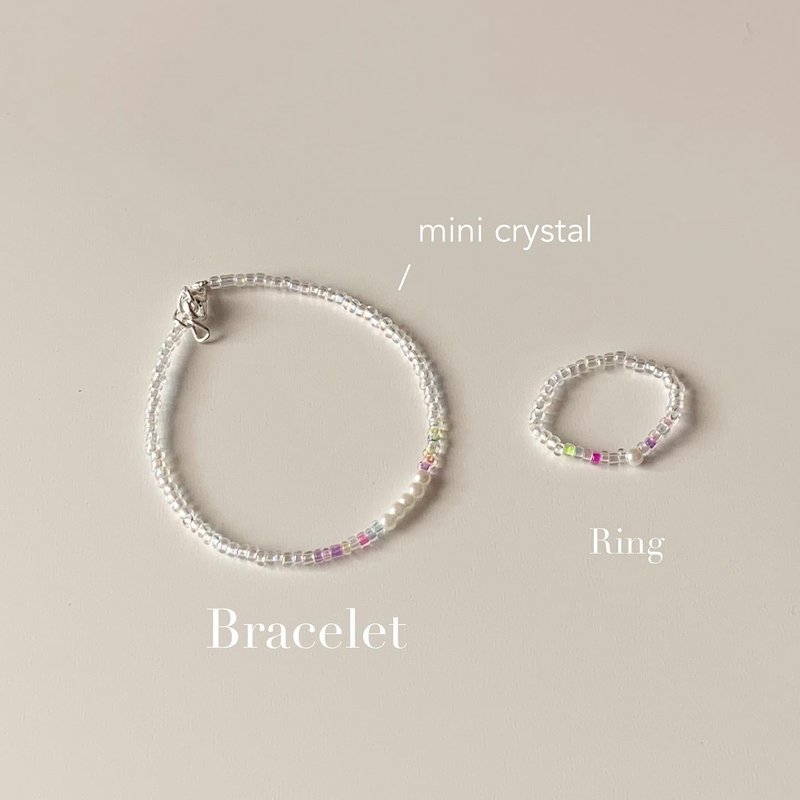 Wallah studio : mini blink bracelet - Bracelets - Other Materials White