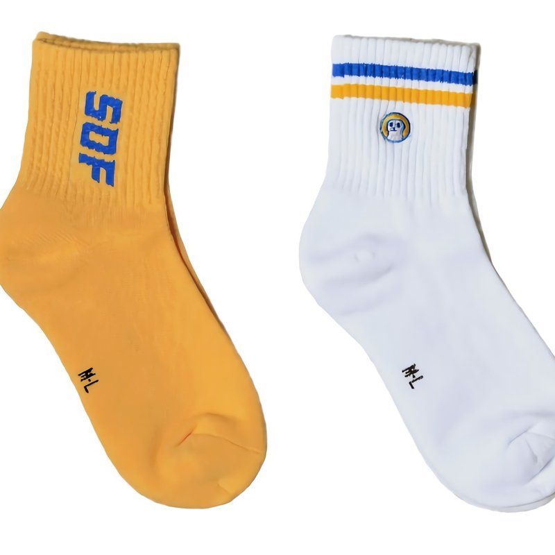 [Accessories] Meerkat Meerkat Casual Retro Parent-Child Wear – GOGO Squad Socks - Socks - Cotton & Hemp Multicolor