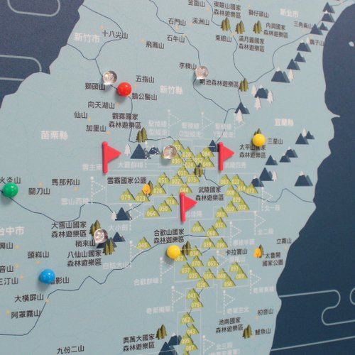 台湾高山百岳地形図(台湾百名山登山地図)全20冊セット 台湾高山百岳地形図(台湾百名山登山地図)全20冊セット 絶版