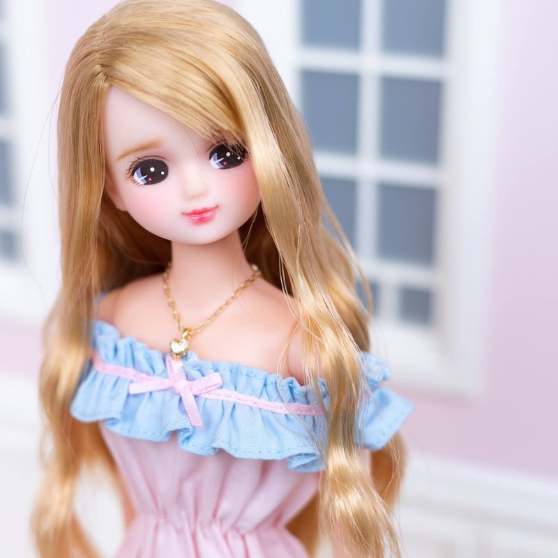 custom Licca doll,OOAK by castle - Stuffed Dolls & Figurines - Plastic 