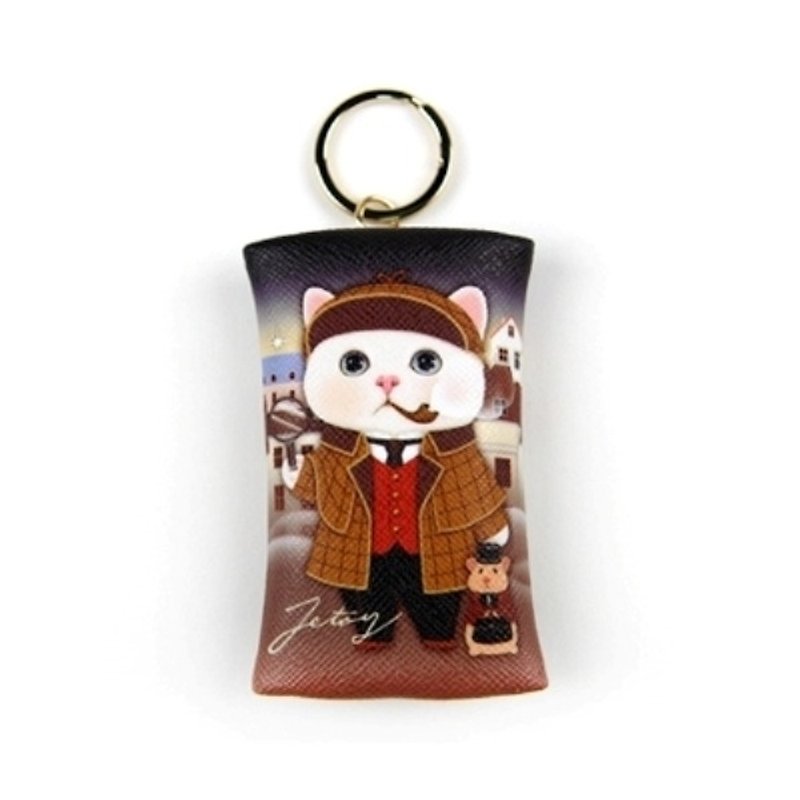 Petit key ring__Sherlock J1701502 - Keychains - Other Materials Brown