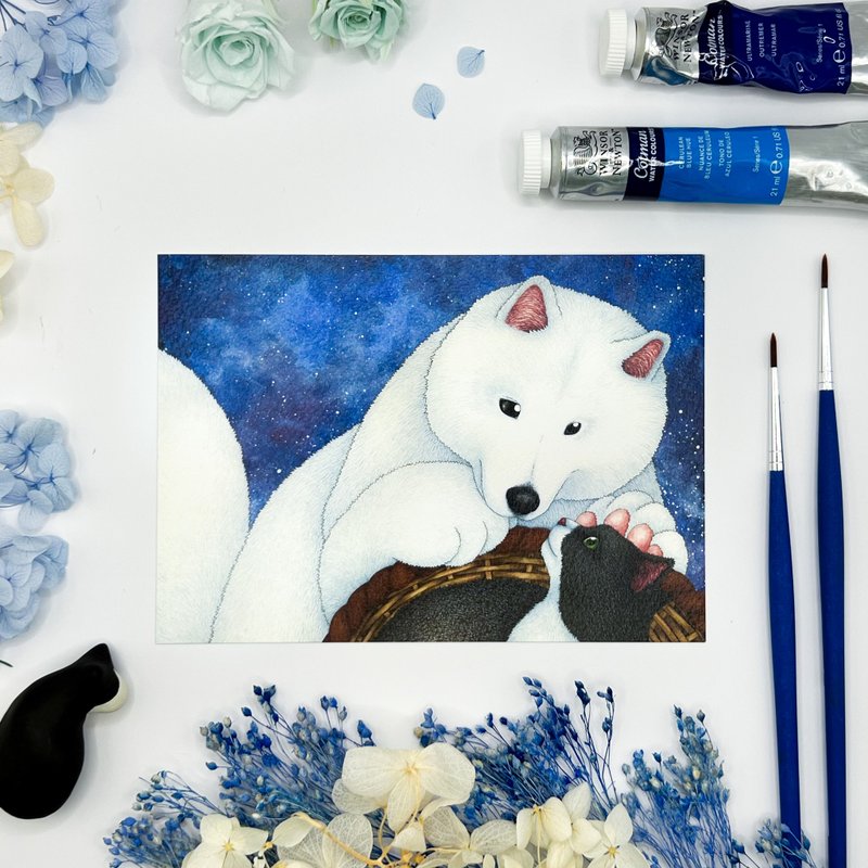 【Cat Maniac】Postcard(47) - Cards & Postcards - Paper Multicolor