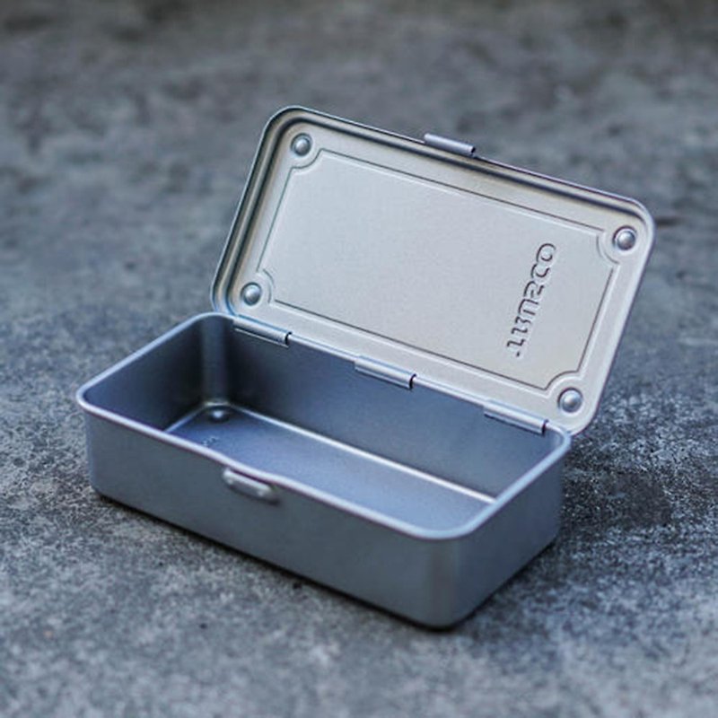 [Trusco] Flip-up Storage Box Classic (Large)-Gun Silver - Storage - Other Metals Silver