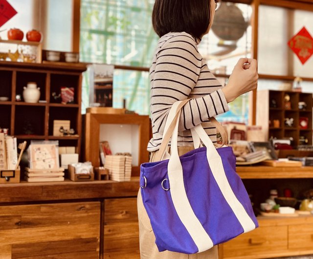 Thick canvas outlet tote