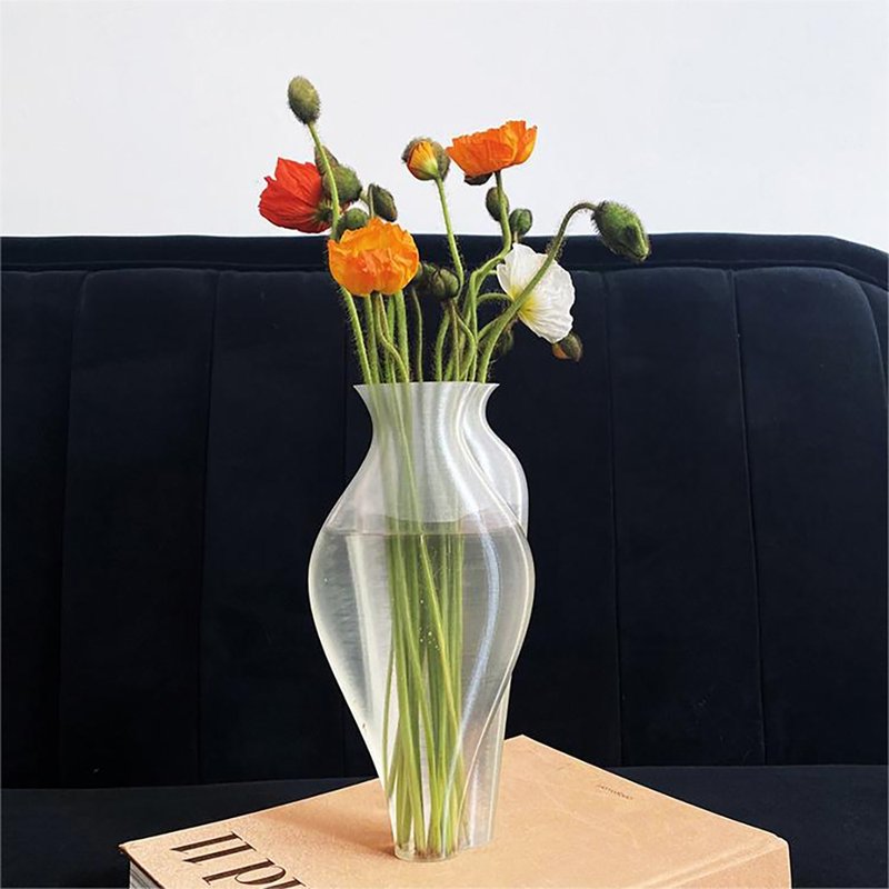 3D printing art vase - เซรามิก - วัสดุอื่นๆ สีใส