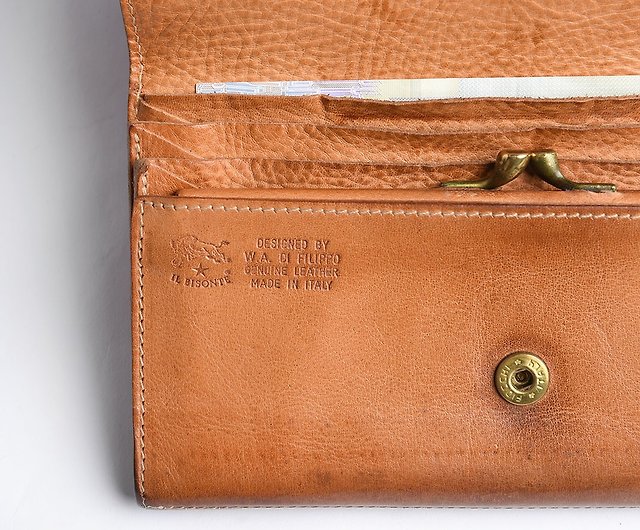 IL BISONTE Vintage Wallet - Shop GoYoung Vintage Wallets - Pinkoi