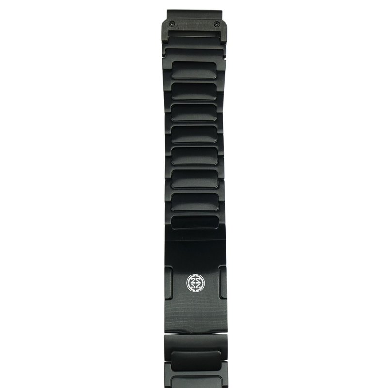 GARMIN QuickFit 專用鈦錶帶 - 黑色雙層 PVD -TIGT - 錶帶 - 其他金屬 黑色