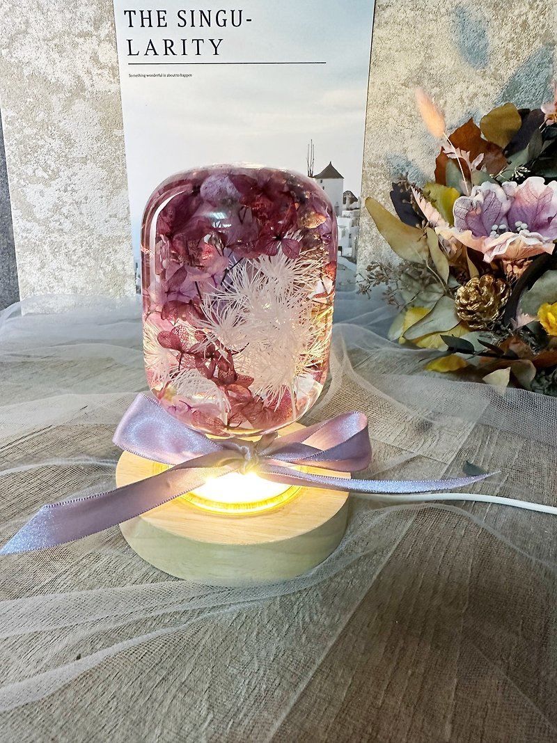 KL-jellyfish bottle oil floating gift - โคมไฟ - พืช/ดอกไม้ 
