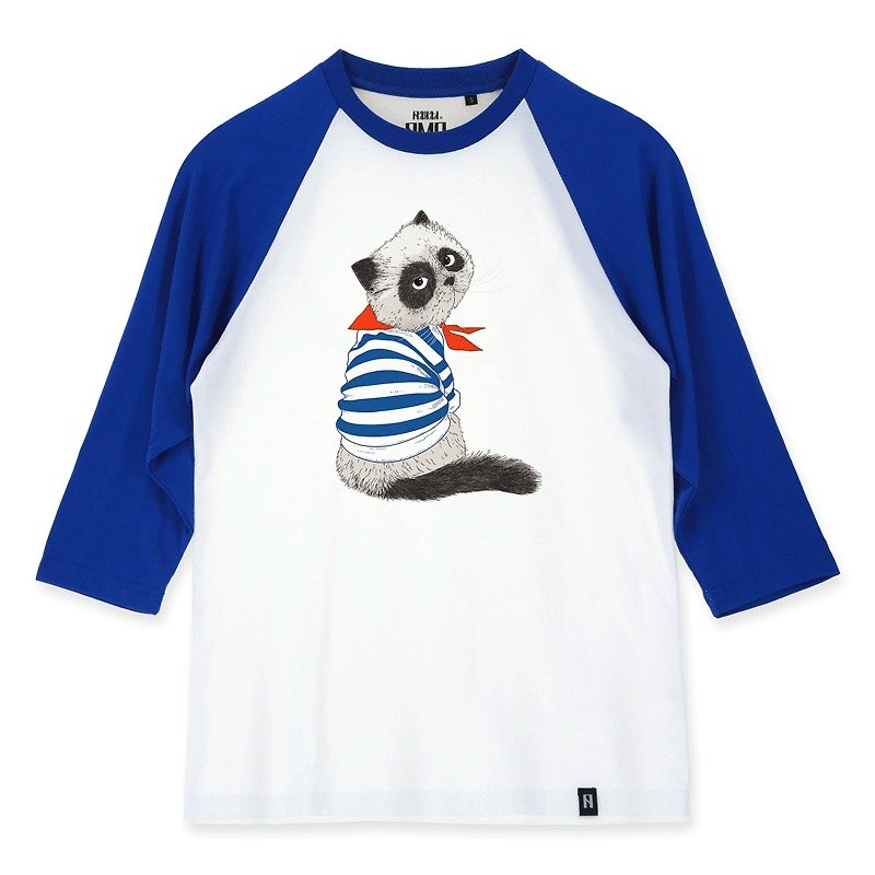 AMO Original  cotton adult 3/4 raglan T-shirt/AKE/Panda - Women's T-Shirts - Cotton & Hemp 