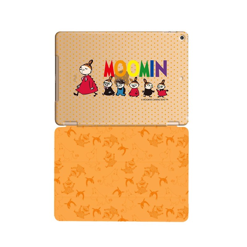 Moomin Lulu Rice Genuine Authorization-iPad Crystal Case [Little Dot Family] - Tablet & Laptop Cases - Plastic Multicolor