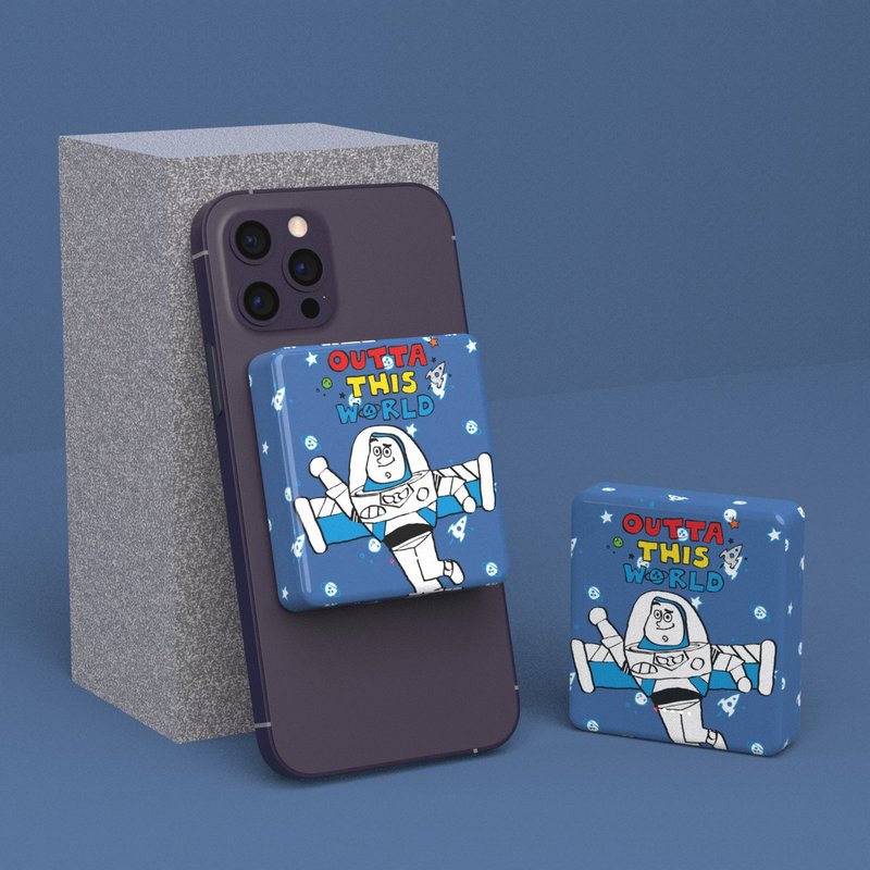 【限量】 迪士尼 Toy Story 8000mAh 磁吸式行動充電 - 巴斯光年 - 尿袋/行動電源/充電線 - 塑膠 藍色