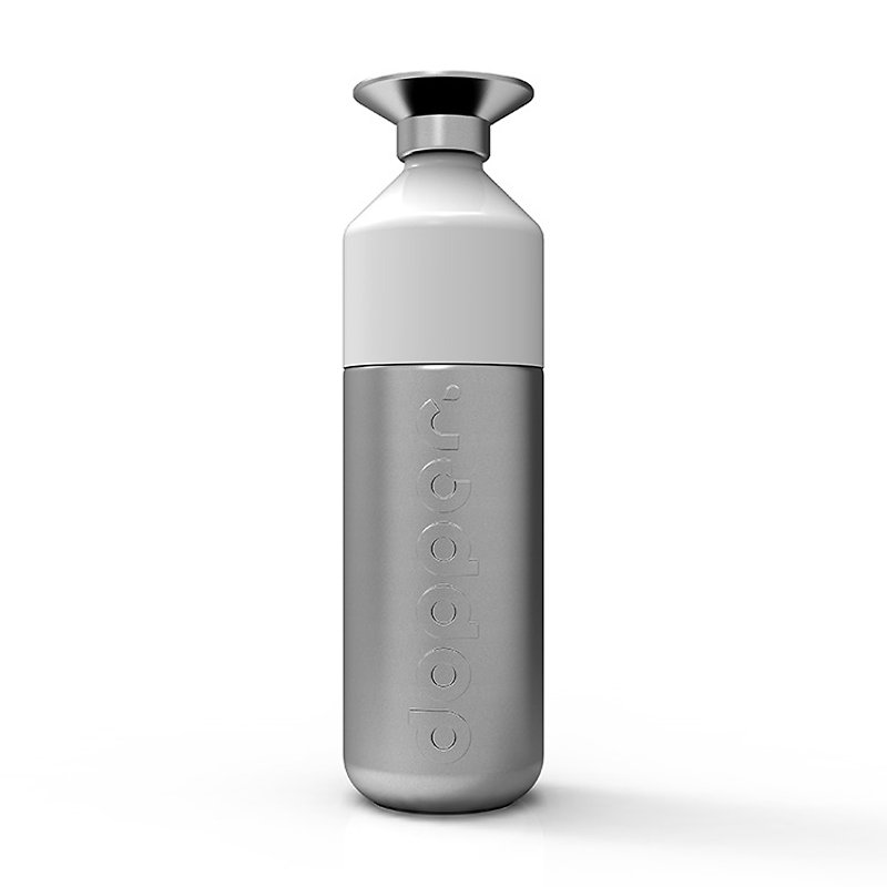 Dutch dopper water bottle 800ml - stainless steel - กระติกน้ำ - โลหะ สีเทา