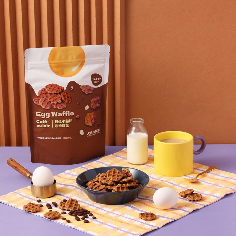 大武山牧場 雞蛋小鬆餅 - 咖啡歐蕾 - 零食/點心 - 新鮮食材 