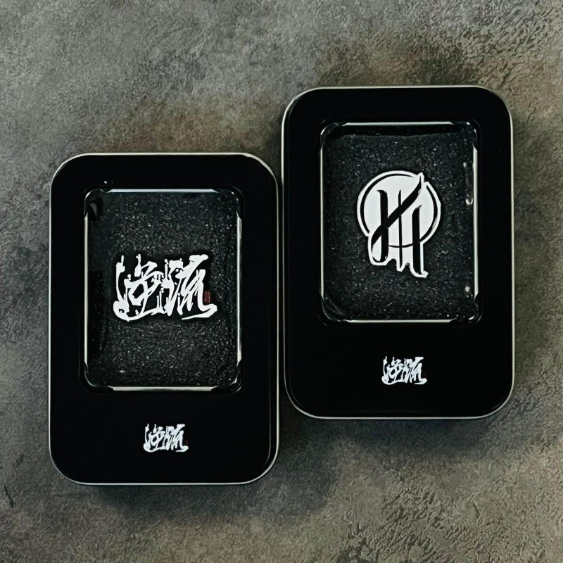 Logo pin set by Hong Kong Metal Band NiLiu - เข็มกลัด/พิน - วัสดุอื่นๆ 