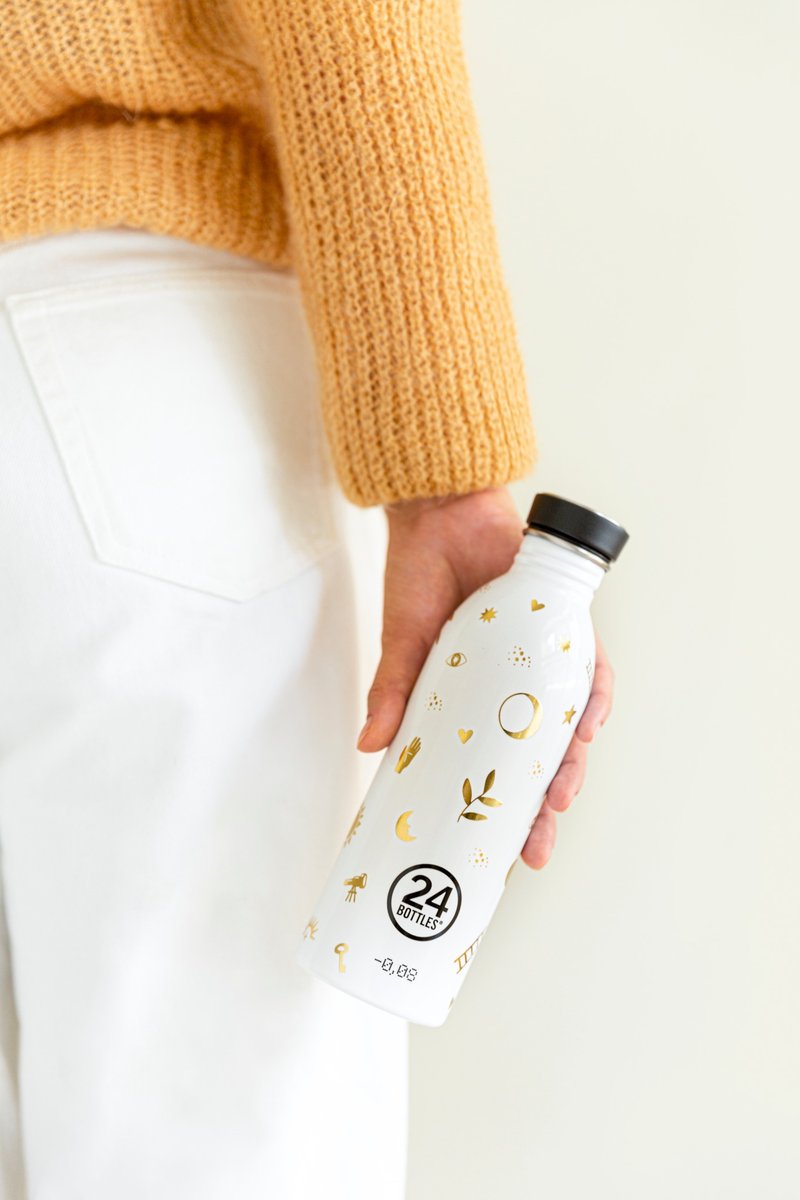 [URBAN Ultra-Lightweight Feather Series] Radio Galaxy - 500ml Stainless Steel Bottle - กระติกน้ำ - สแตนเลส สีกากี