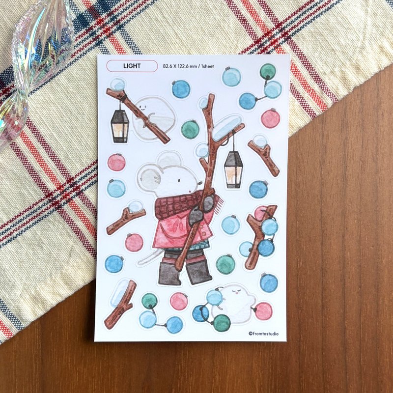 Light Seal 貼紙 - 貼紙 - 其他材質 