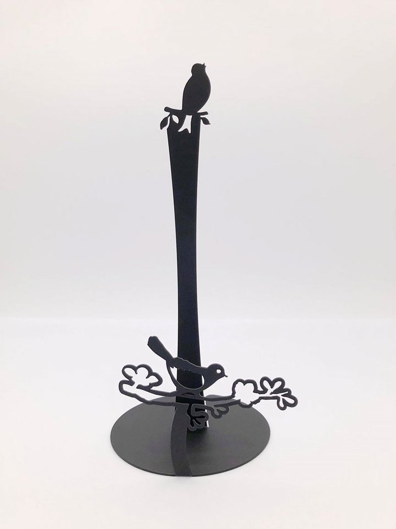 鳥影　桌上紙巾架 - 擺飾/家飾品 - 其他金屬 黑色