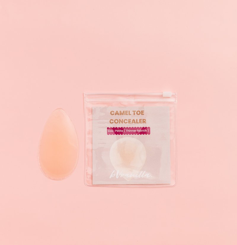 bVranilla Camel Toe Concealer - 女內衣褲 - 矽膠 卡其色