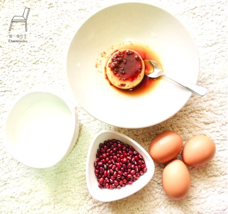 一個月紅紅布丁/3入 - 奶酪/布丁/果凍 - 新鮮食材 黃色