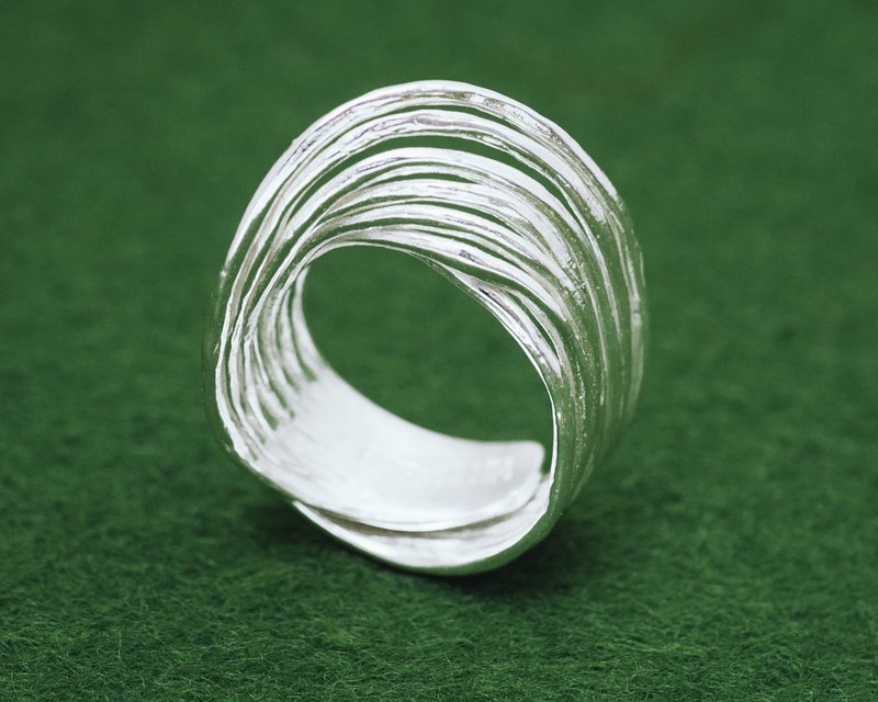 松葉 リング - リング・指輪 - シルバー シルバー