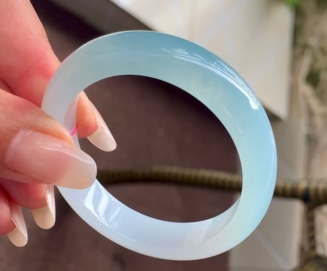 Blue jade hot sale bangle bracelet