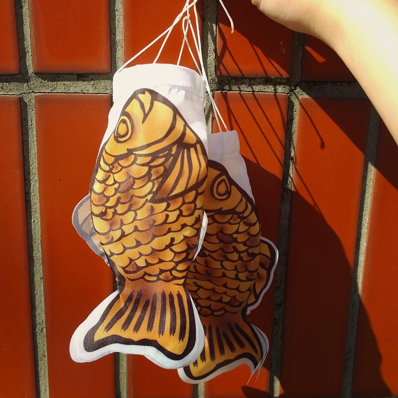 * SPECIAL ORDER * 60 CM TAIYAKI FLAG - Items for Display - Polyester Brown