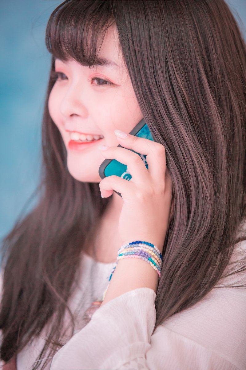 黑蜜馬◕‿◕螺旋 幸運繩 許願繩 衝浪繩 幸運手環  編織手環 腳環 手工 客製化 設計 紫 藍 馬卡龍 粉 黃 橘 橙 - 手鍊/手環 - 繡線 藍色