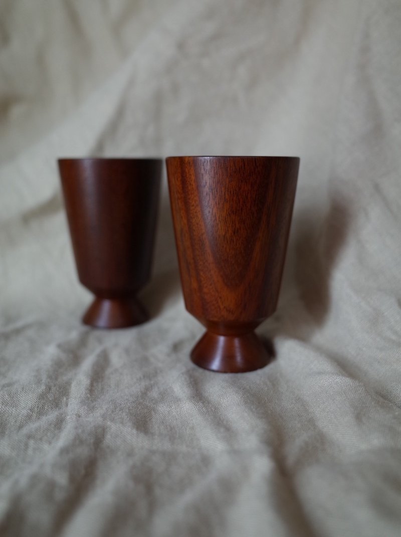 木質小酒杯 小茶杯 - 杯/玻璃杯 - 木頭 咖啡色