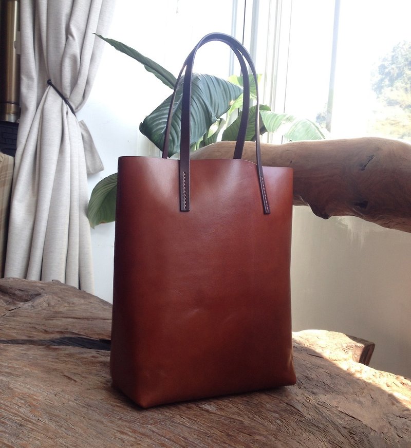 Italian leather bag Jane Yue Tuote - กระเป๋าแมสเซนเจอร์ - หนังแท้ 