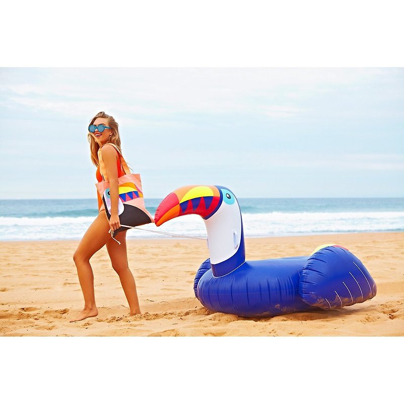 SUNNYLIFE Toucan shape mount swimming ring - Other - Plastic Blue