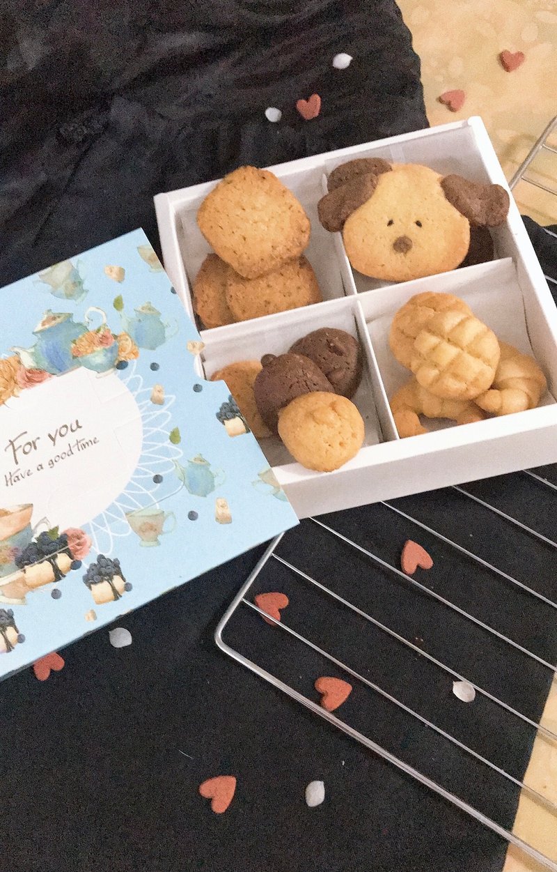 【可客製】手作療癒系立體造型餅乾 - 手工餅乾 - 其他材質 咖啡色