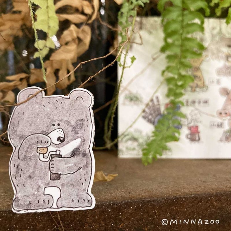 好朋友相聚貼紙 - 貼紙 - 紙 
