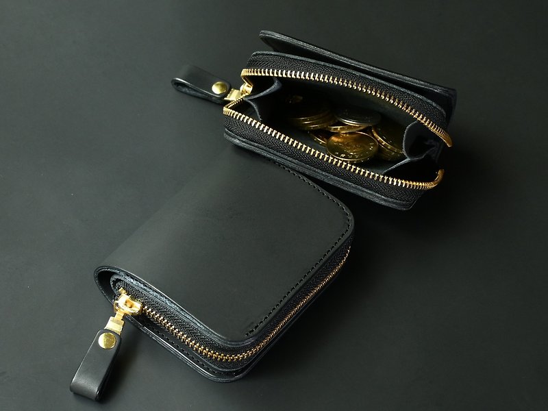 Personalized Wallet - Gentle Black - Wallets - Genuine Leather Black