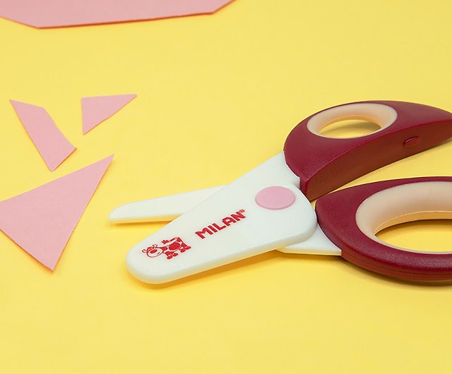 MILAN's first preschool scissors (4 colors available) - Shop milan-tw  Scissors & Letter Openers - Pinkoi