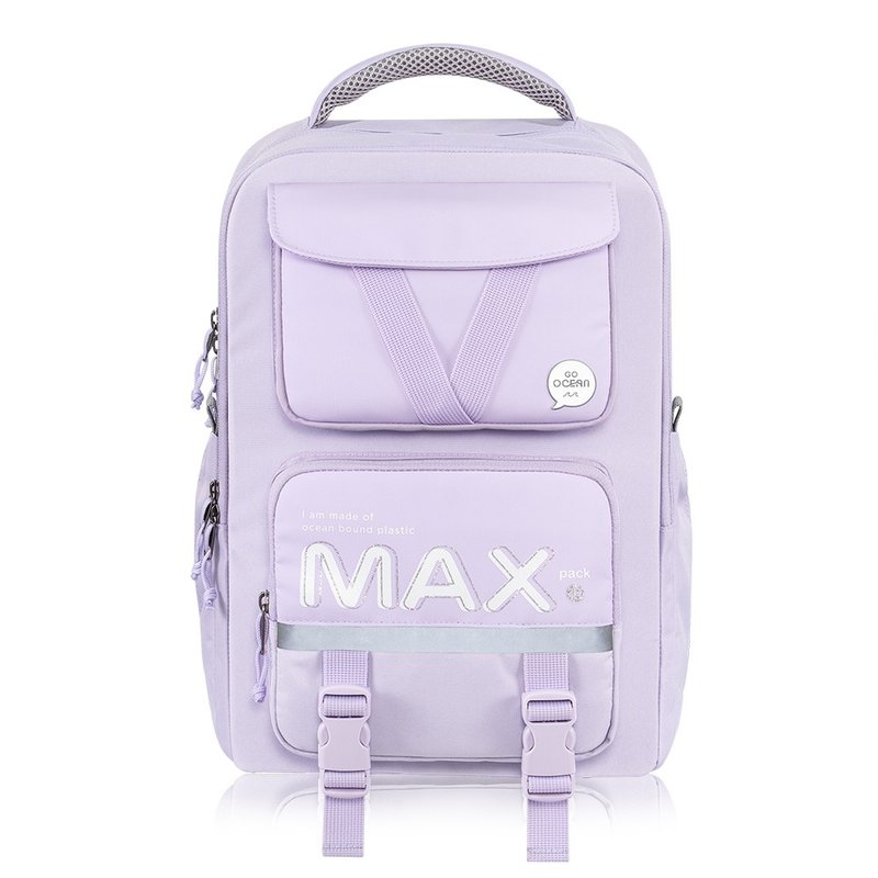 TigerFamily MAX Inspired by JR Protecting the Ocean Series Ultra-Lightweight Backpack Pro2S-Dream Purple - Backpacks - Waterproof Material Purple