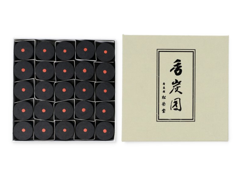 松榮堂 香炭團 香道用精製炭 日本製 - 香氛/精油/擴香 - 其他材質 