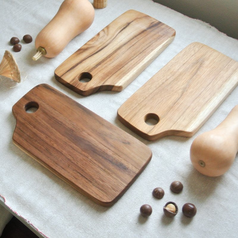 QUALITY teak wood cutting board / serving board / mini cheese board - Serving Trays & Cutting Boards - Wood 