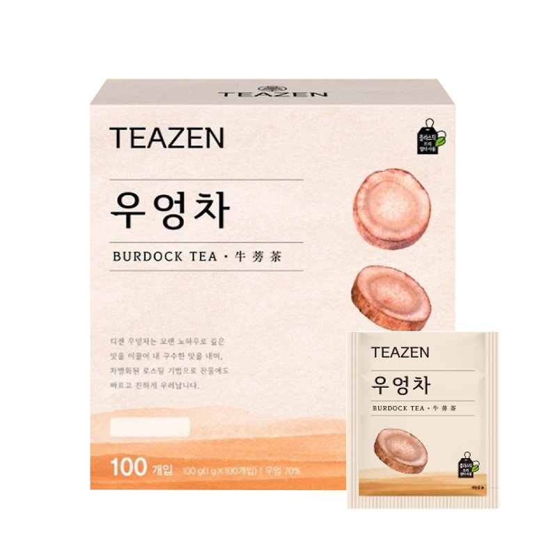 TEAZEN Burdock Tea I Liver Health I Detoxification - Health Foods - Other Materials 