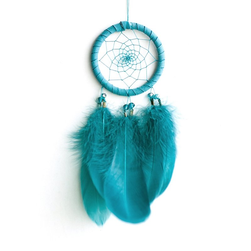 Pure Turkish Blue - Dream Catcher 8cm - Exchange Gifts - Items for Display - Other Materials Blue