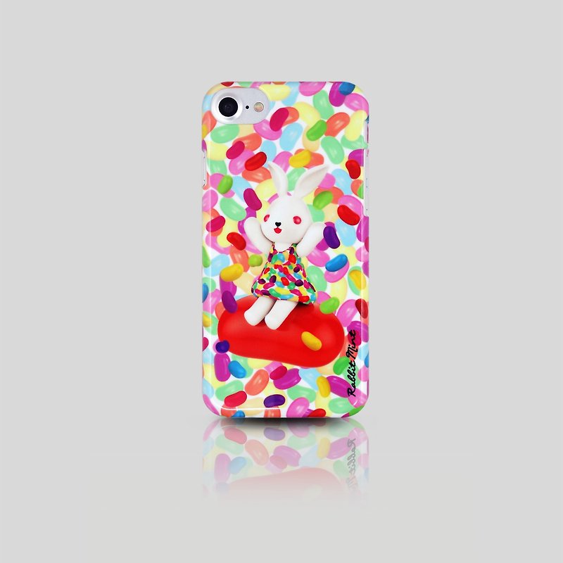 (Rabbit Mint) 薄荷兔手機殼 - 布瑪莉糖果系列 Merry Boo Jelly Bean - iPhone 7 (M0020) - 手機殼/手機套 - 塑膠 多色