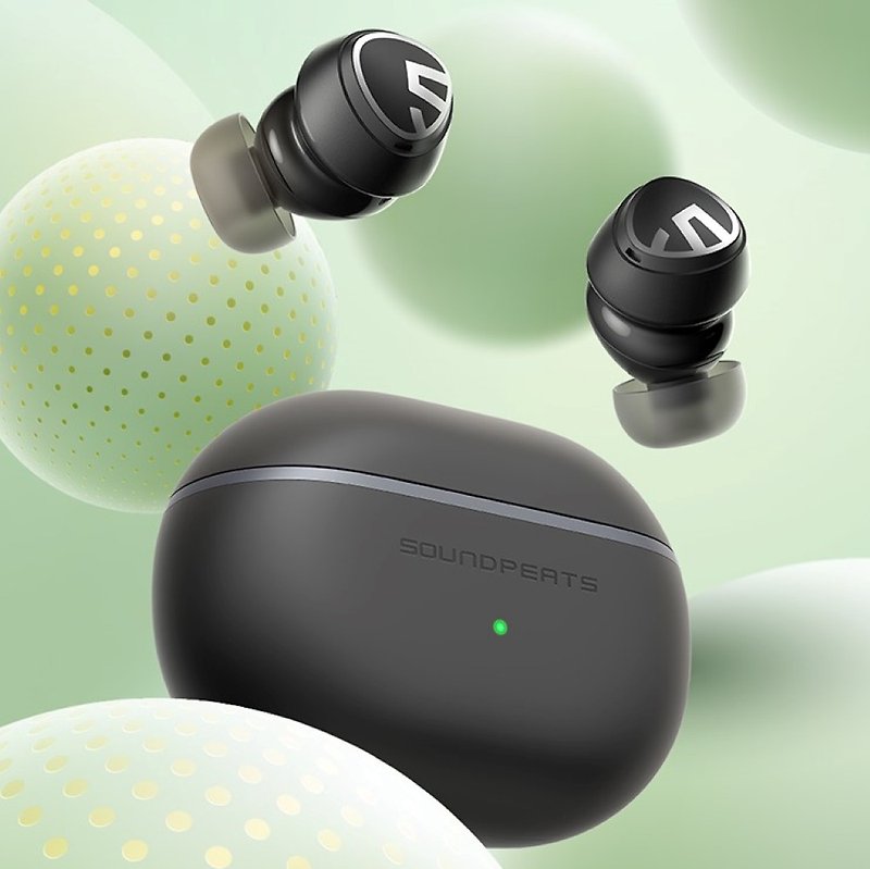 SoundPeats Mini Pro ANC Active Noise Cancelling Headphones - หูฟัง - วัสดุอื่นๆ สีดำ