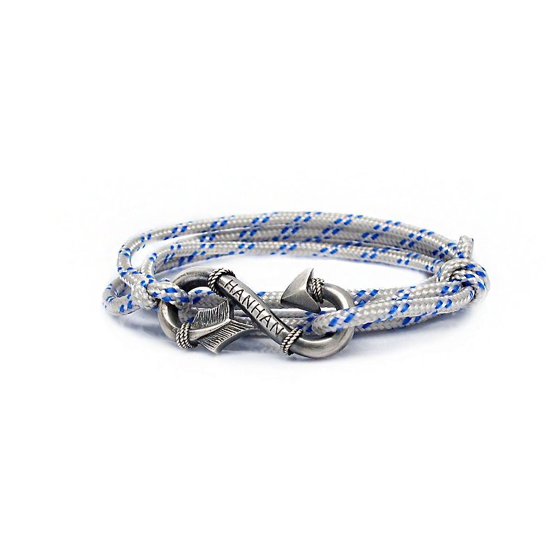 Guardian Guardian Handmade Silver 925 Silver Infinity Archer Ring/Bracelet - Bracelets - Sterling Silver Gray