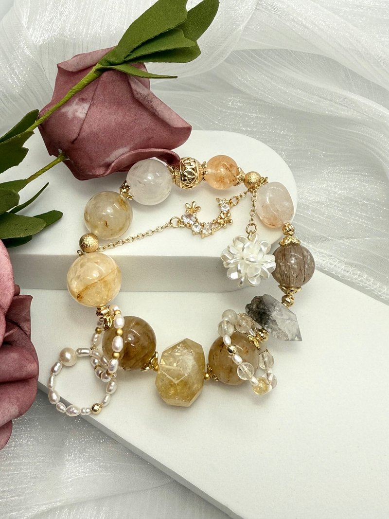 【TING】日耀秘典・八源能量晶華手鏈 - 手鍊/手環 - 水晶 