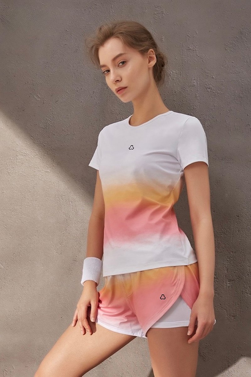 Woodstock T-shirt - 女運動上衣/背心 - 其他材質 